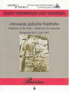 Verwaiste jüdische Friedhöfe, Hermann Simon (Ed.), Jewish culture and contemporary history