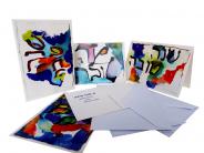 Künstlerkartenset - Greeting cards Rosch Haschana, Deborah S. Phillips, Jüdische Kultur und Zeitgeschichte