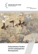 „Du Jude“. Antisemitismus-Studien und ihre pädagogischen Konsequenzen, Zentralrat der Juden in Deutschland (Hg.), Jüdische Kultur und Zeitgeschichte