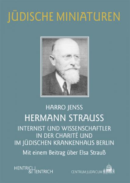 Cover Hermann Strauß, Harro Jenss, Jewish culture and contemporary history
