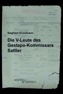 Die V-Leute des Gestapo-Kommissars Sattler, Siegfried Grundmann, Jewish culture and contemporary history