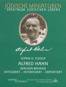 Cover Alfred Hahn, Sophie Fleisch, Jewish culture and contemporary history