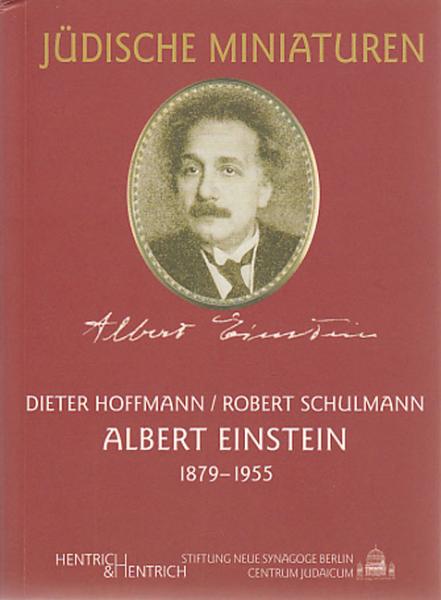 Cover Albert Einstein, Dieter Hoffmann, Robert Schulmann, Jewish culture and contemporary history
