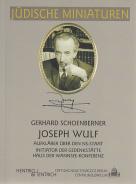 Joseph Wulf, Gerhard Schoenberner, Jewish culture and contemporary history