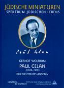 Cover Paul Celan, Gernot Wolfram, Jüdische Kultur und Zeitgeschichte