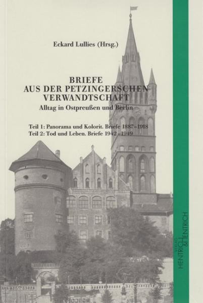 Cover Briefe aus der Petzingerschen Verwandtschaft, Eckard Lullies, Jüdische Kultur und Zeitgeschichte