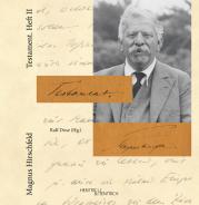 Testament. Heft II, Magnus Hirschfeld, Ralf Dose (Hg.), Jüdische Kultur und Zeitgeschichte