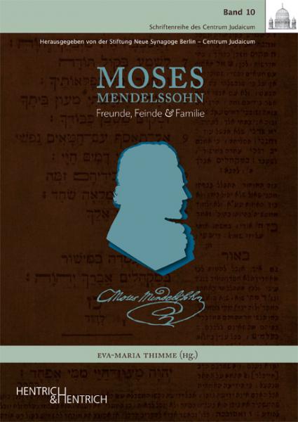 Cover Moses Mendelssohn, Eva-Maria Thimme (Ed.), Jewish culture and contemporary history