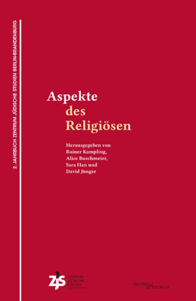 Cover Aspekte des Religiösen , Jüdische Kultur und Zeitgeschichte