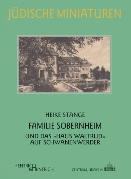 Cover Familie Sobernheim, Heike Stange, Jewish culture and contemporary history