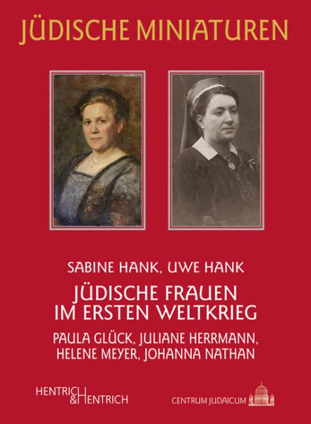 Cover Jüdische Frauen im Ersten Weltkrieg, Sabine Hank, Uwe Hank, Jewish culture and contemporary history