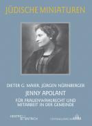 Jenny Apolant, Dieter G. Maier, Jürgen Nürnberger, Jewish culture and contemporary history