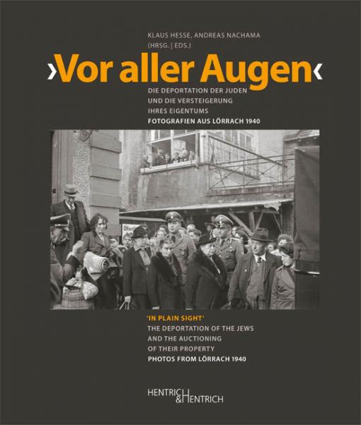 Cover Vor aller Augen / In Plain Sight, Klaus Hesse (Ed.), Andreas Nachama (Ed.), Jewish culture and contemporary history