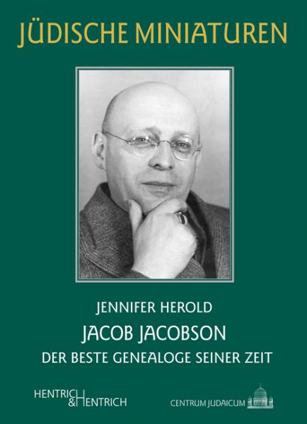 Cover Jacob Jacobson, Jennifer Herold, Jewish culture and contemporary history