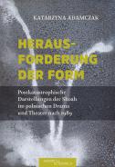 Herausforderung der Form, Katarzyna Adamczak, Jüdische Kultur und Zeitgeschichte