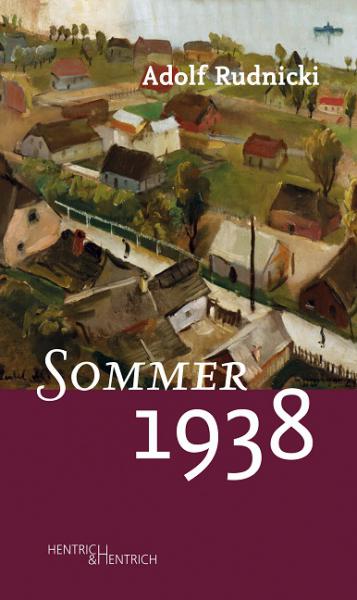 Cover Sommer 1938, Adolf Rudnicki, Jüdische Kultur und Zeitgeschichte