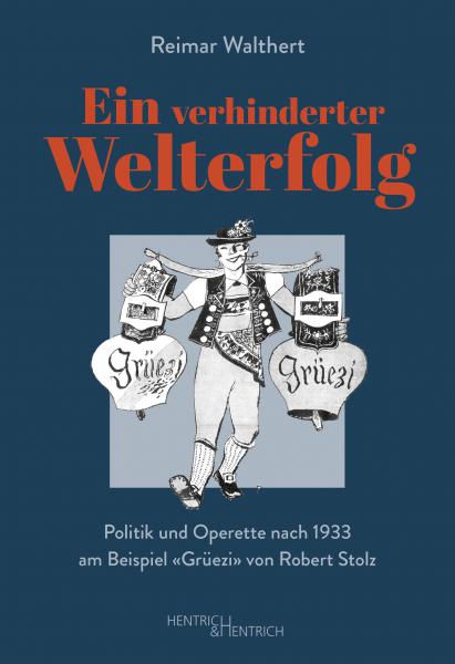 Cover Ein verhinderter Welterfolg, Reimar Walthert, Jewish culture and contemporary history