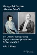 Wem gehört Picassos „Madame Soler“?, Julius H. Schoeps, Jewish culture and contemporary history