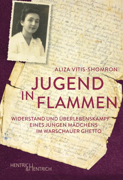 Cover Jugend in Flammen, Aliza Vitis-Shomron, Jewish culture and contemporary history