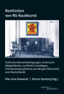 Restitution von NS-Raubkunst , Elke-Vera Kotowski (Ed.), Denise Quistorp (Ed.), Jewish culture and contemporary history