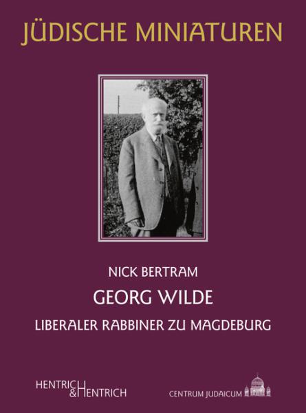 Cover Georg Wilde, Nick Bertram, Jewish culture and contemporary history