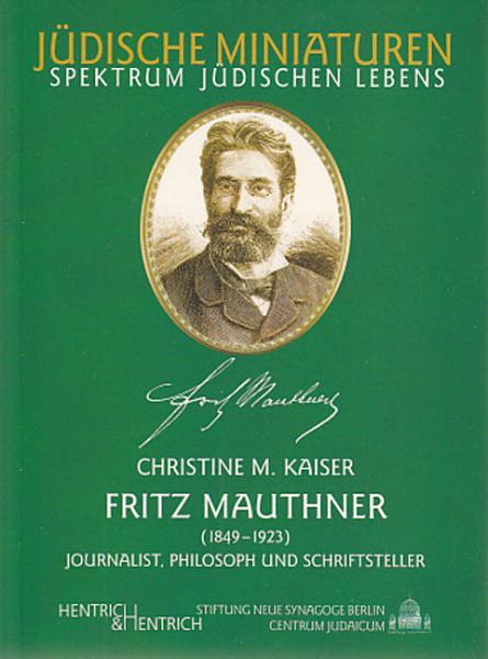 Cover von Fritz Mauthner