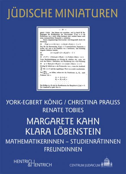Margarete Kahn und Klara Löbenstein Margarete Kahn und Klara Löbenstein