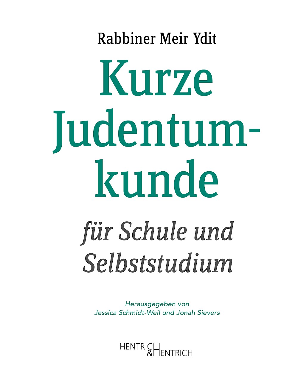 Cover von Kurze Judentumkunde
