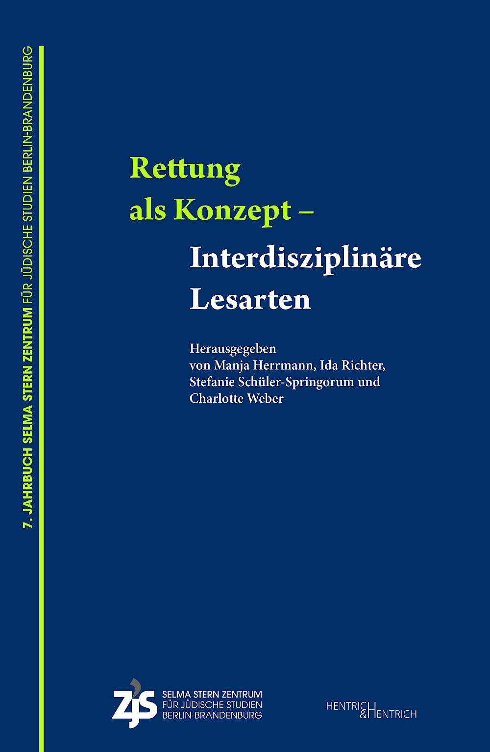Cover von „Rettung“ als Konzept – Interdisziplinäre Lesarten