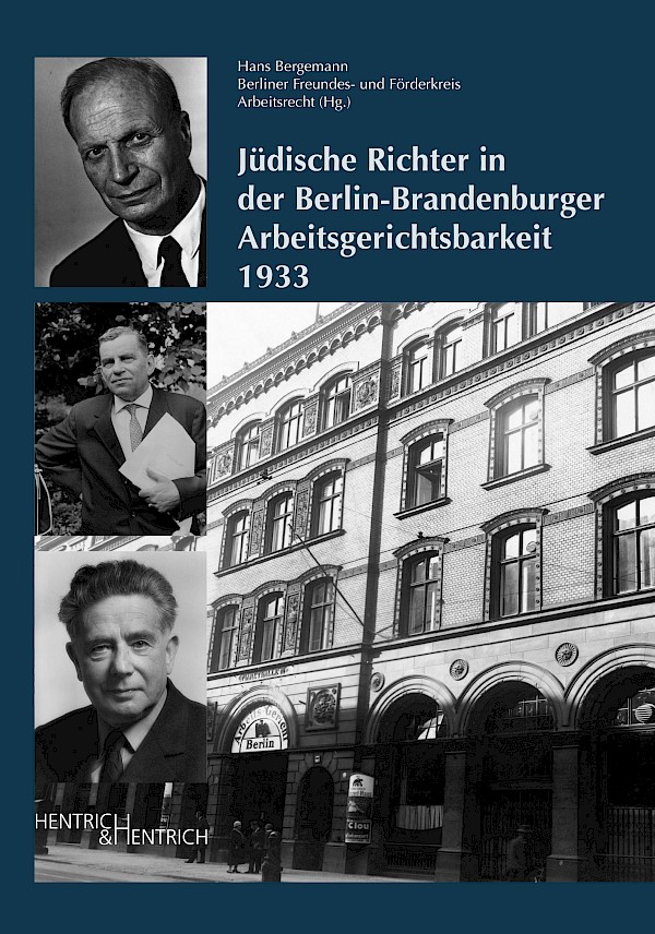 Jüdische Richter in der Berlin-Brandenburger Arbeitsgerichtsbarkeit 1933