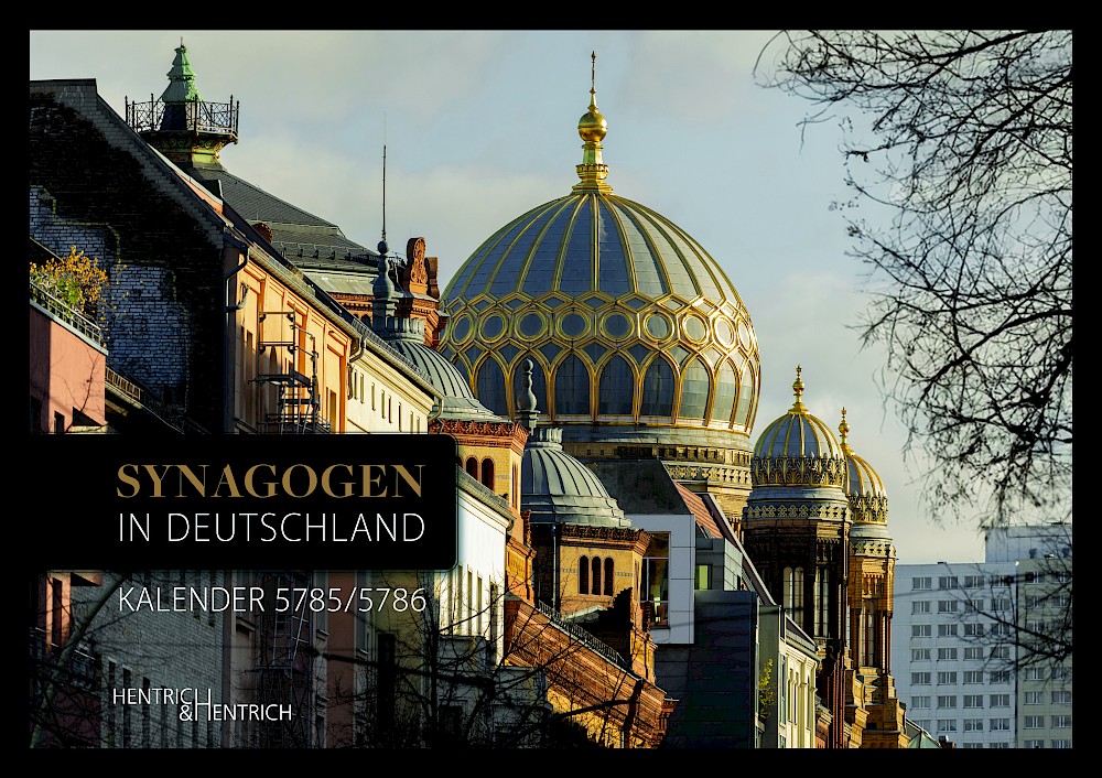 Cover of Synagogen in Deutschland Kalender 5785/5786