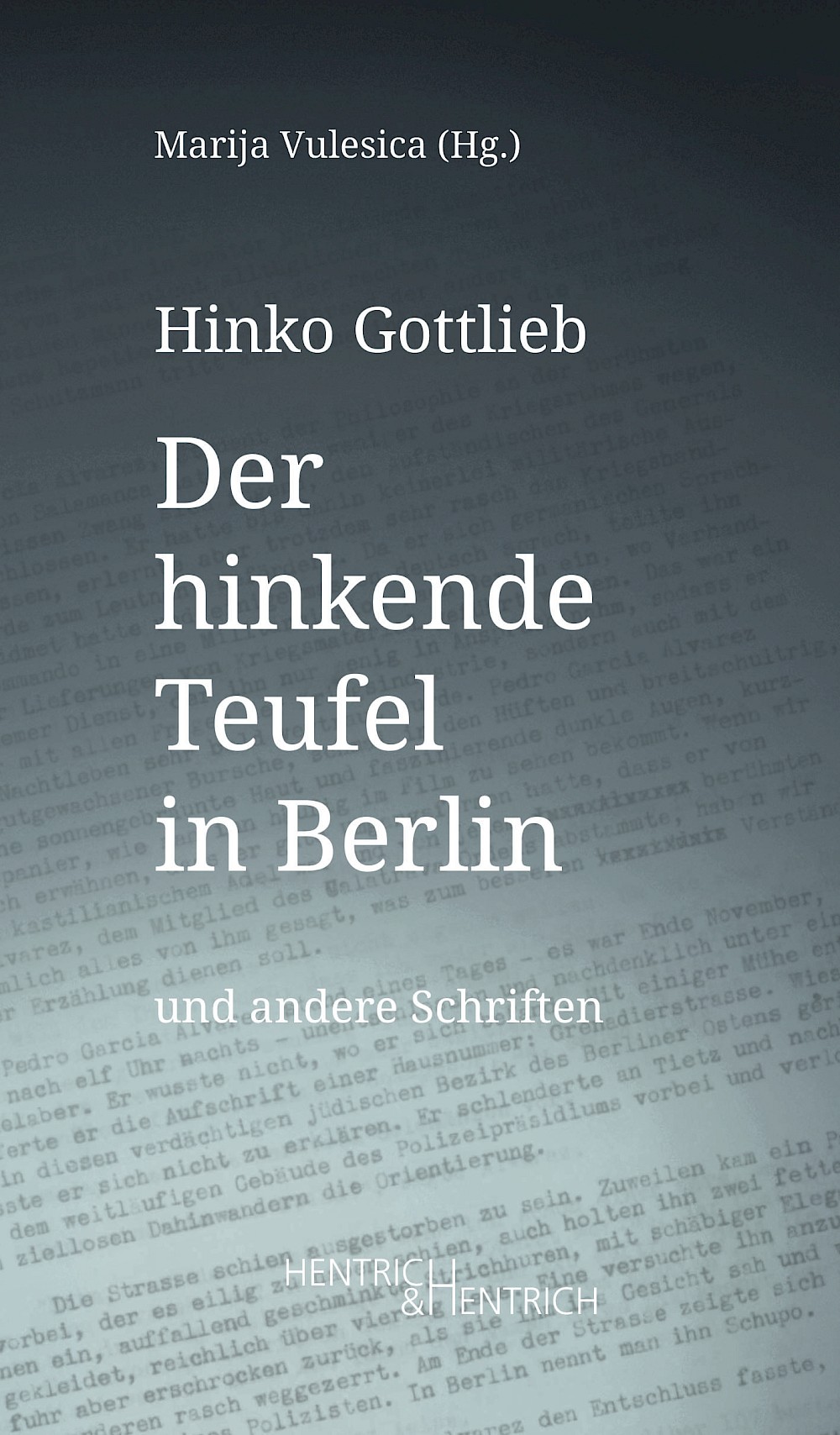 Cover of Der hinkende Teufel in Berlin und andere Schriften