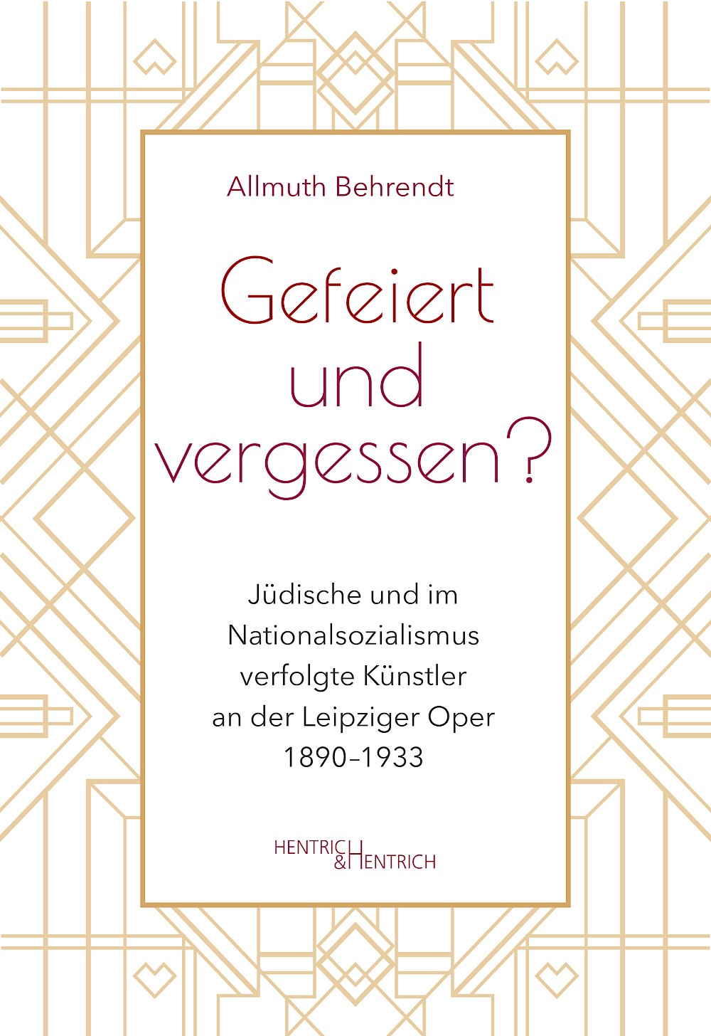 Cover von Gefeiert und vergessen?